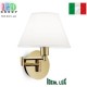 Світильник/корпус Ideal Lux, настінний, метал, IP20, білий, BEVERLY AP1 OTTONE SATINATO. Італія!